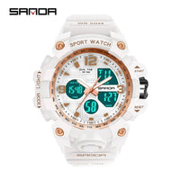 Reloj Sanda Deportivo Blanco Verano