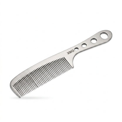Brainbow 1PC Titanium Steel Comb Professional Salon Hair Hairdressing Anti-static Barbers Comb Ultra Thin Hair Brush for Men