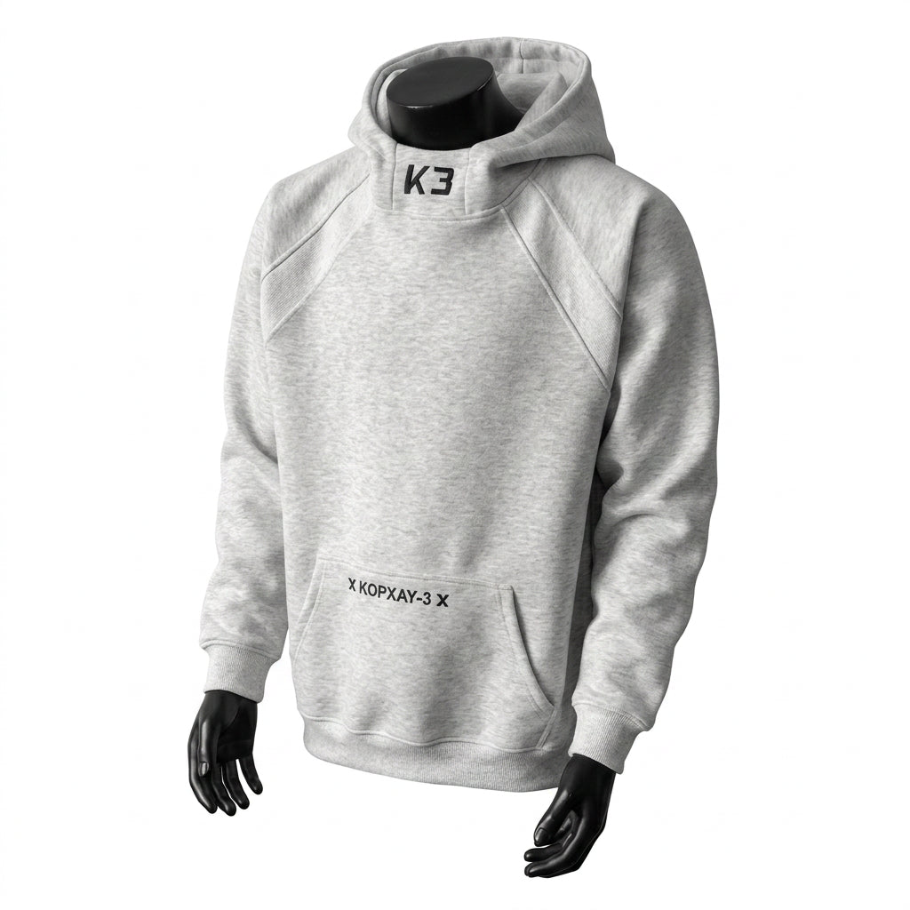 Buzo con Capucha de Hombre a la Moda Otoño 2025, Bordado, Cuello Alto, Manga Larga, Versátil Casual.