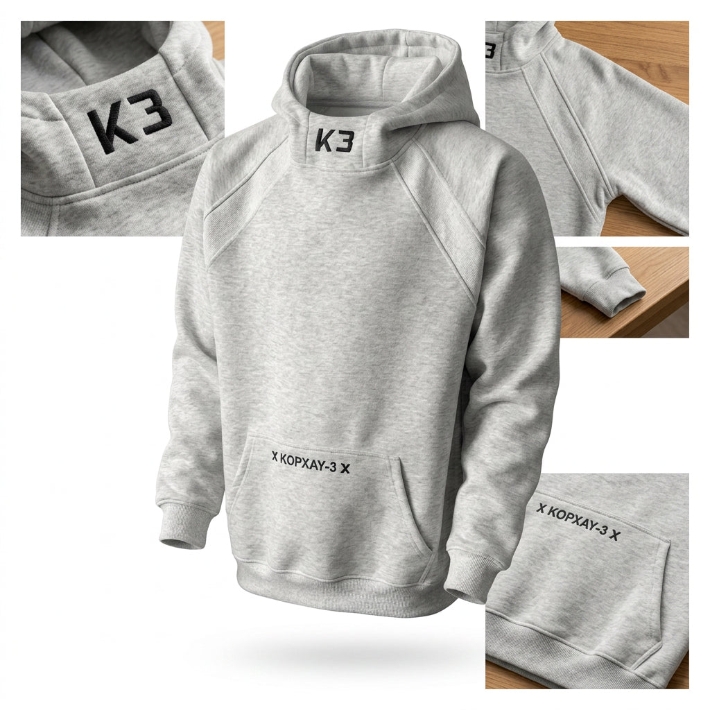 Buzo con Capucha de Hombre a la Moda Otoño 2025, Bordado, Cuello Alto, Manga Larga, Versátil Casual.
