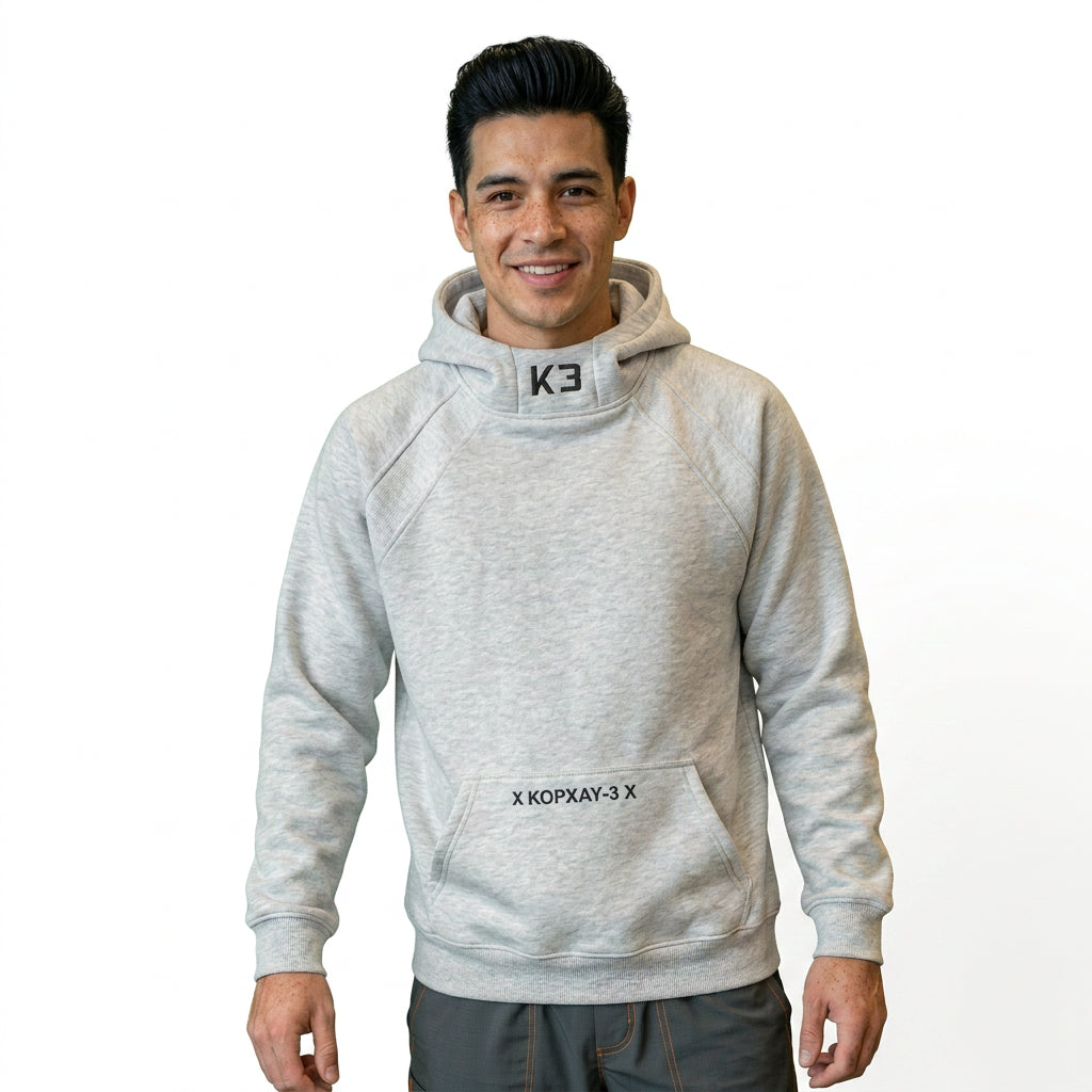 Buzo con Capucha de Hombre a la Moda Otoño 2025, Bordado, Cuello Alto, Manga Larga, Versátil Casual.