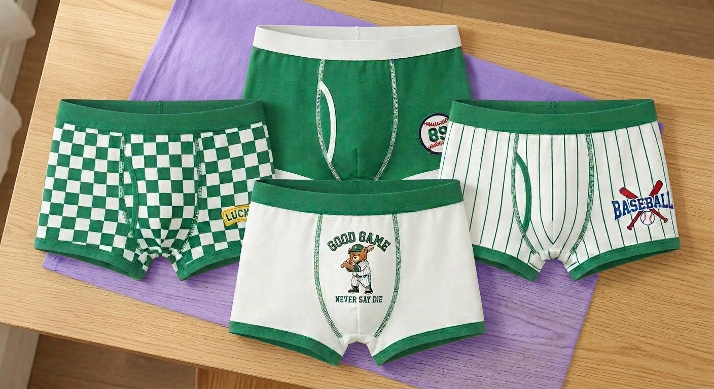 Calzoncillo Boxer para Niños y Adolescentes 