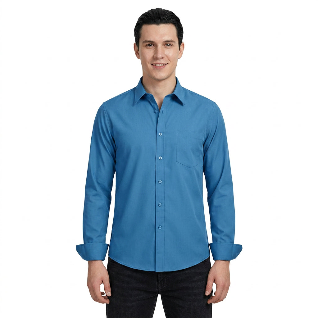 Camisa hombre Tac Asen clasica lisa