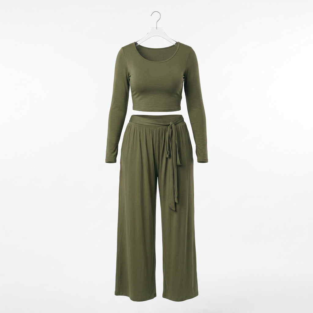 Conjunto dama TG pantalon y remera ML