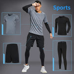 Conjunto Deportivo X 4 Casual Hombre Remera Pantalon Calza