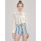 Short Dama Jean Rayado  Unico Wild Fable