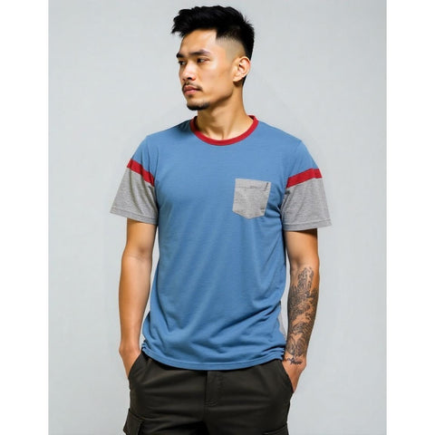 Remera Hombre Mc Mtl Apparel  Bolsillo