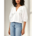 Camisa Vince Camuto Lisa Mujer Manga 3/4