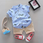 Conjunto Niño Camisa Y Short Dinos