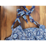 Mallas Bikini Dama Entera Azul Calidad Alta Clear Water