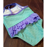 Bikini Maya Niña Traje Baño Verano Sirenita Cat &jack Upf 50