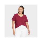 Remera Dama Excelente Calidad Talle Grande Plus Size Rojo