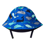 Capelina Sombrero Bebe Excelente Calidad Ballenas Reversible