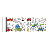 Rollo De Papel Para Colorear Niños 90 Cm X2