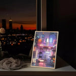 Cuadro De Foto Con Luz Led Cartel Luminoso 5 Volt 3 Colores