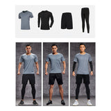 Conjunto Deportivo X 4 Casual Hombre Remera Pantalon Calza