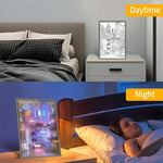 Cuadro De Foto Con Luz Led Cartel Luminoso 5 Volt 3 Colores