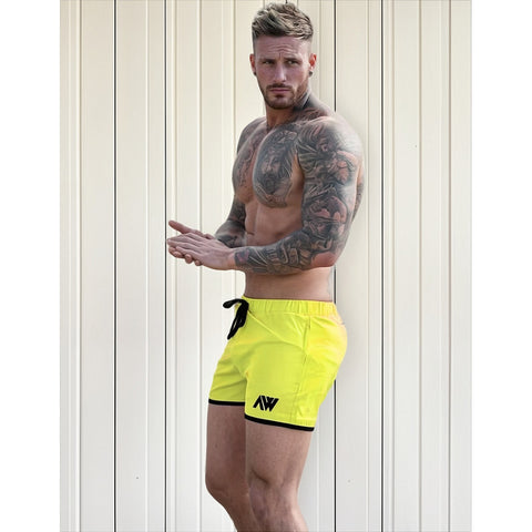 Short Hombre Deporte Entrega 24 Hs Muy Buena Calidad Fluo!