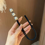 Broche Pinza Para El Pelo Moño Mujer Perla