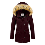 Campera Dama Ouiuxc Parka Tela Forrada