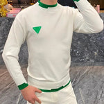 Buzo Hombre Casual Detalles En Verde Diseño