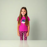 Set Conjunto Calza Leggins Con Remera Blusa Isqueeze