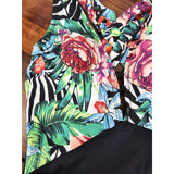 Mallas Bikini Dama Entera Tropical Calidad Alta Clean Water