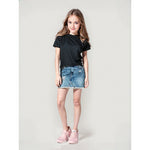 Pollera Jean Nilña Verano Mini Cat & Jack + Remera
