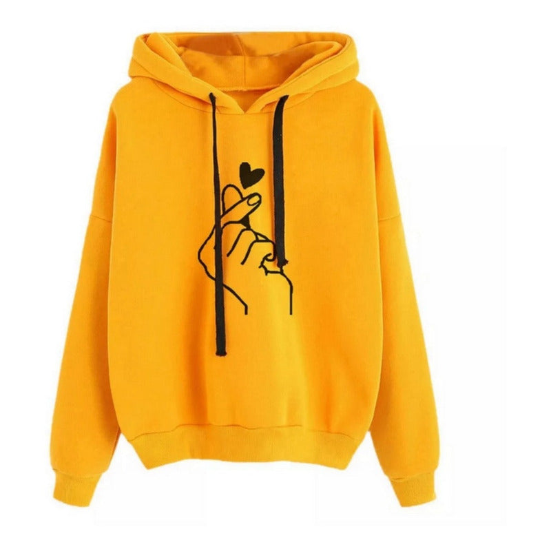 Buzo algodón mujer dedos al frente