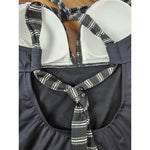 Mallas Bikini Dama Entera Rayas Calidad Alta Clean Water