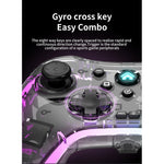 Joystick Inalámbrico Android Ios Bluetooth 5.0 Rgb Pc Ninten