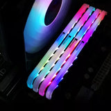 Soporte Ram Nc1bk Rgb Compatible Memoria Disipador De Calor