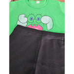 Set Conjunto Calza Leggins Con Remera Blusa Isqueeze