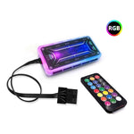 Coolmoon-placa De Luz Rgb, Fuente De Alimentación Gamer Pc