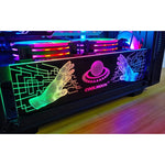 Coolmoon-placa De Luz Rgb, Fuente De Alimentación Gamer Pc