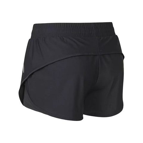 Short Dama Con Calentador Negro