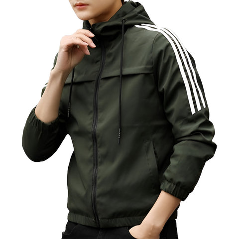 Campera Hombre Liviana Deportiva Nylon Fashion Bomber