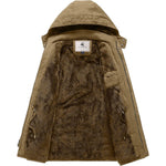 Campera Hombre Ouiuxc Parka Tela Forrada