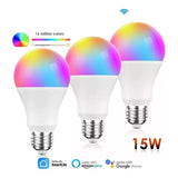 Lampara Led Inteligente Con Bluetooth Y Wifi Rgb