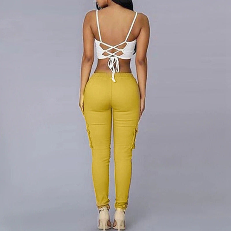 Pantalon cargo dama