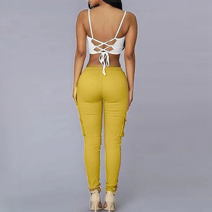 Pantalon cargo dama