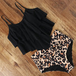 Bikinis Y Mayas Verano 2 Piezas Colores Animal Tiro Alto