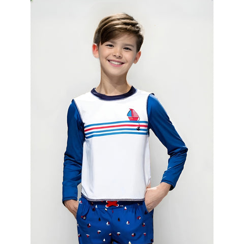 Conjunto Short Y Remera Baño Niño  Cat &jack Upf 50