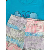 Set Conjunto Calza Leggins Con Remera Blusa Isqueeze