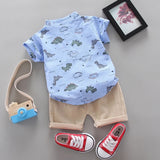 Conjunto Niño Camisa Y Short Dinos