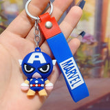 Llavero Anime Super Héroes Marvel Avengers 3d Goma Correa