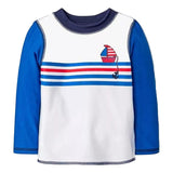 Conjunto Remera Camiseta Baño Niño Cat &jack Upf 50 X 2