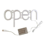 Luces Cartel Open Rgb Para Pared
