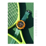 Reloj Hombre Smael Deportivo Con Cronometro Verde