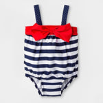 Bikini Maya Niña Traje De Baño Verano Marin Cat &jack Upf 50